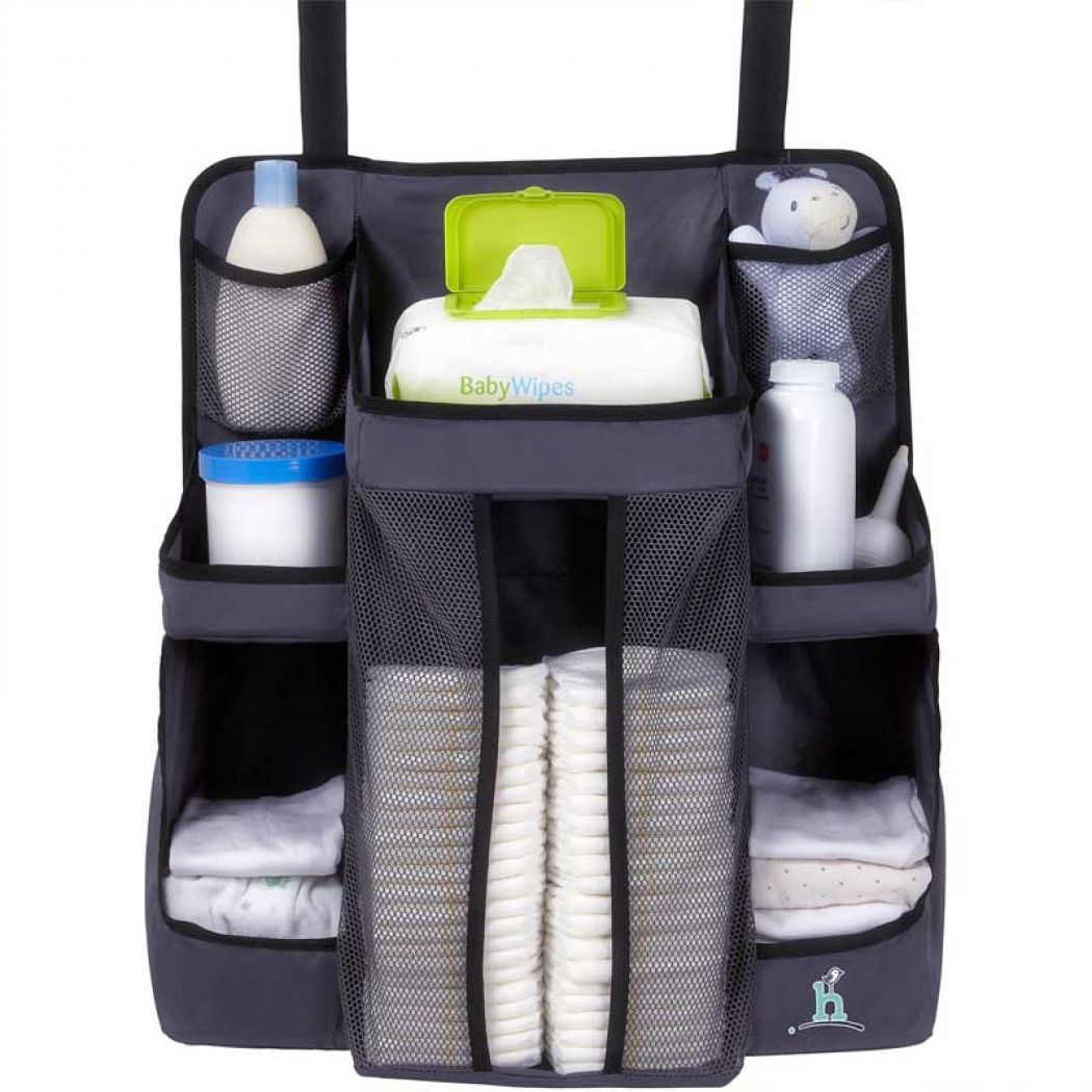 1 Hanging Nursery Organizer And Baby Diaper Caddy in Pakistan